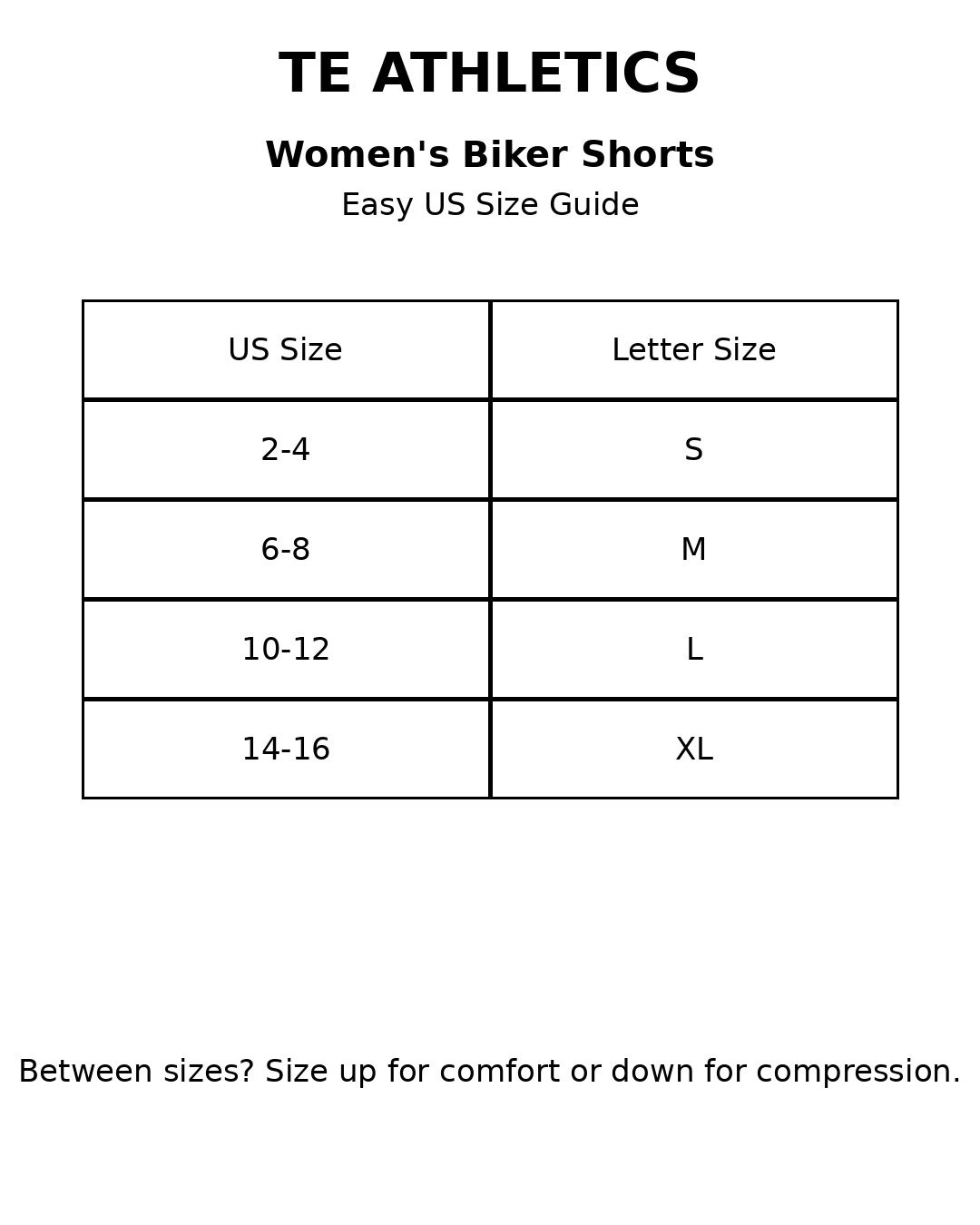 TE Women's Biker Shorts